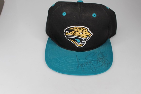 jimmy smith autograph vintage game day hat with tags
